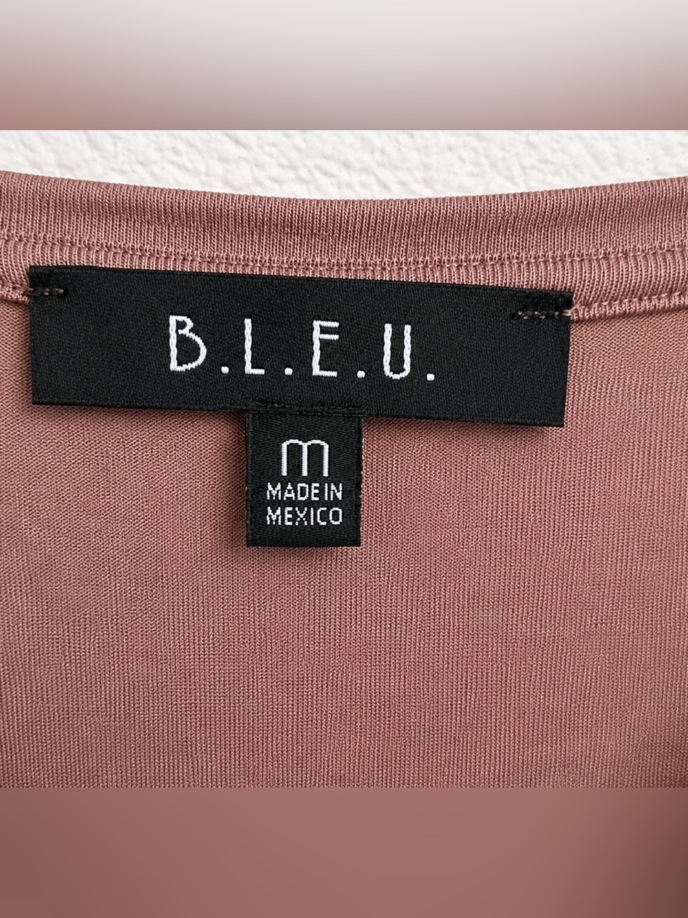 B.L.E.U. Mauve Paisley Scoop Neck Long Sleeve Top with Border Print - Picture 5 of 6